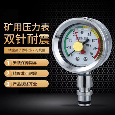 Máy đo và máy đo áp suất chính xác mới Thanh Đảo Y60, 0,6,1,1,6,2,5MPA, v.v. thiết bị đo nhiệt độ phòng
