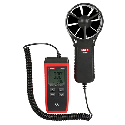 Tuyệt vời máy đo gió kỹ thuật số máy đo gió gió thử tốc độ gió dụng cụ đo độ chính xác cao UT363S