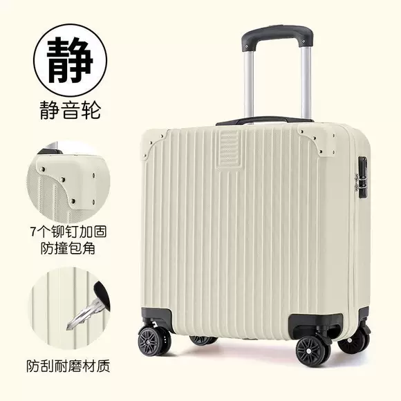 Hành lý xe đẩy nam vali vali mật khẩu hộp da cá tính thủy triều 240.000 bánh xe phiên bản Hàn Quốc 26 inch 28 inch vali kéo trẻ em