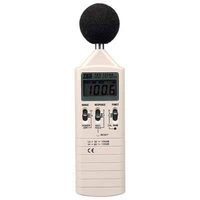 máy đo tốc Máy đo tiếng ồn kỹ thuật số TES1350A Đài Loan có độ chính xác cao máy dò decibel tiếng ồn máy đo mức âm thanh chuyên nghiệp 1357 thiết bị đo tốc độ và hướng gió