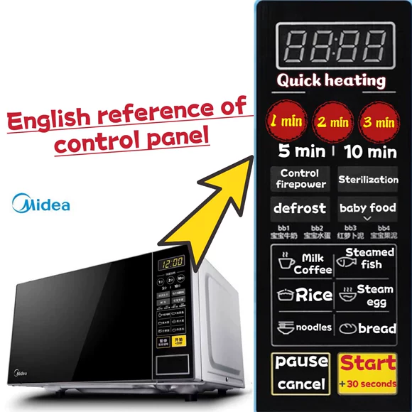 DUAL DIK01 Hoàng đế Đức và lò vi sóng thông minh nhà nhỏ micro mini treo đa chức năng 20L máy nướng bánh mì mini