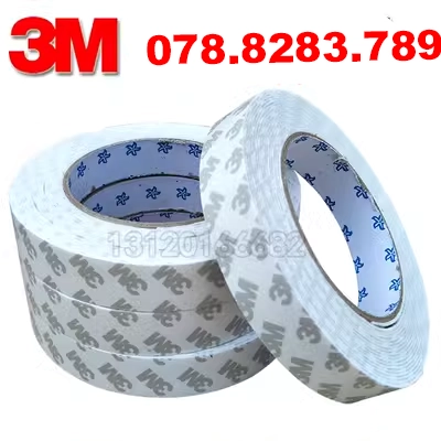 3M bọt hai mặt băng ảnh tường cố định tường bề mặt tường keo không có dấu vết băng dày dày bọt biển độ nhớt cao - Băng keo