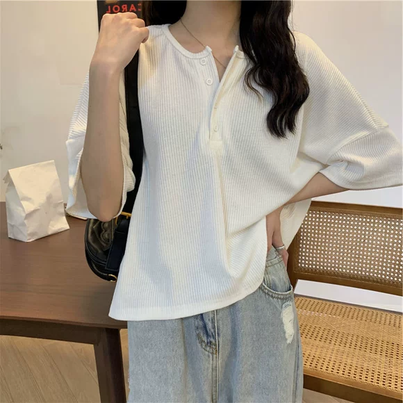 Quần áo Handu 2019 mùa thu mới của phụ nữ phiên bản Hàn Quốc của màu rắn phổ biến dài phần cao eo đầm NF11876 - Cộng với kích thước quần áo áo sơ mi nữ form rộng