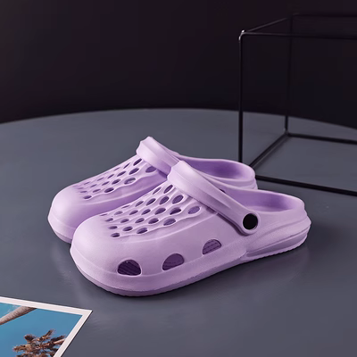 Mới Croc Giày Nữ Mùa Hè Bao Đầu Phòng Điều Hành Trôi Đi Biển Công Sở Thoáng Khí Thời Trang Giày Sandal Nam