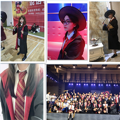 Harry Magic Áo Pháp Sư Áo Dây Cosplay Quần Áo Đại Học Đồng Phục Trẻ Em Potter Áo Choàng Trang Phục Halloween Dành Cho Nam Và Nữ halloween2021