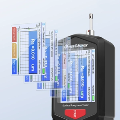 nhám bề mặt Dụng cụ đo độ nhám bề mặt cầm tay có độ chính xác cao ba số lượng của Nhật Bản Máy dò độ mịn RS-210 tiện lợi phương pháp đo độ nhám bề mặt