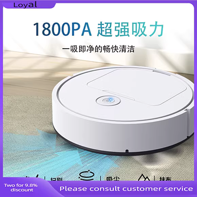 Robot quét không dây Máy làm sạch tự động tuyệt vời Sạc máy hút bụi mini lười biếng thiết bị mới màu trắng - Robot hút bụi robot liectroux zk901