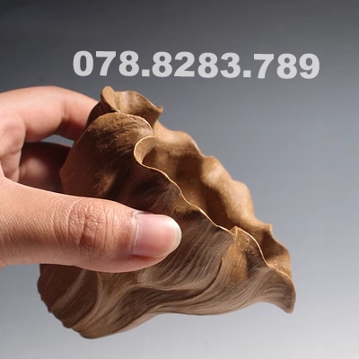 Yi Xinyu Tianhe Zisha Gongdao Cup Pure Handmade Kung Fu Tea Set Tea Set Phần Mud Phụ kiện Hoa sen Lá sen - Trà sứ