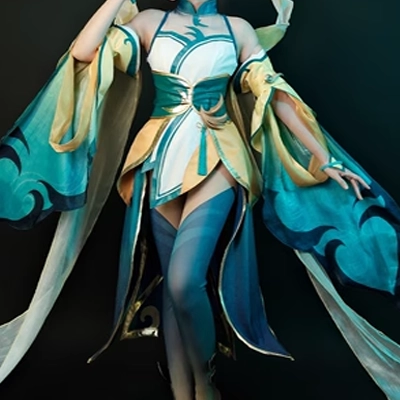 Lý Tưởng Liên Minh Huyền Thoại Cosplay LOL Ngọc Thanh Kiếm Truyền Thuyết Ngôi Sao Mẹ Soraka Trang Phục Hóa Trang Nữ Bộ Hoàn Chỉnh cosplay ahri sexy