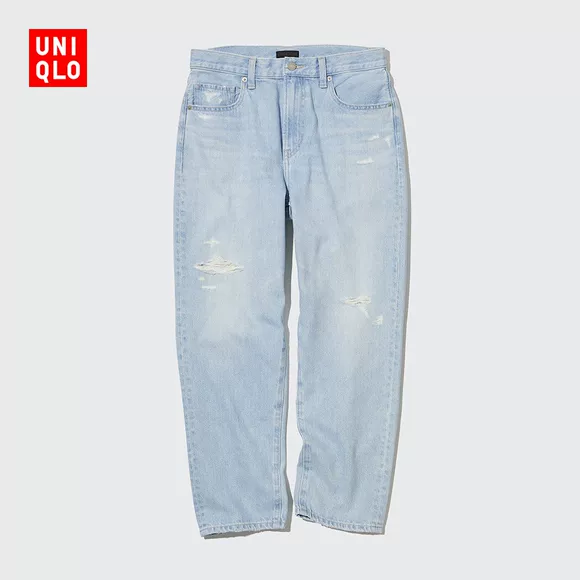 Mùa thu đông mới cộng với quần nhung dày, quần ống suông thẳng, quần âu cao eo cao là quần jeans nữ mỏng.