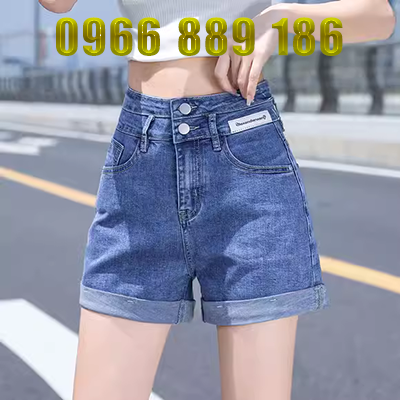 Bastion Khiên quần short denim mùa hè phần mỏng trung niên căng bảy điểm quần nam lỏng quần âu năm điểm quần ngựa shop quần áo nam