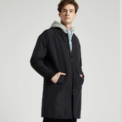 Maxwin Ma Wei thể thao và giải trí áo dài nam mùa đông ấm áp cotton dài quần áo cotton nam 174116101 áo phao lining