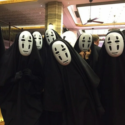 Halloween Spirited Away cos vô danh người trang phục hóa trang người lớn Đảng quần áo Miyazaki Hayao hoạt hình đạo cụ
