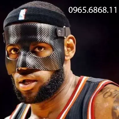 Mặt nạ bảo hộ thể thao cho vận động viên chống chấn thương mặt khi va chạm băng quấn đầu gối đá bóng