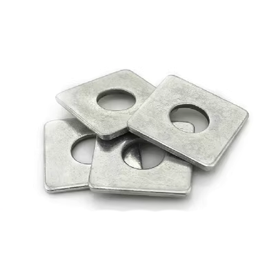 Square Square Gasket Iron Gasket Phần cứng cơ khí Mat Iron Fastener Square Mat - Chốt