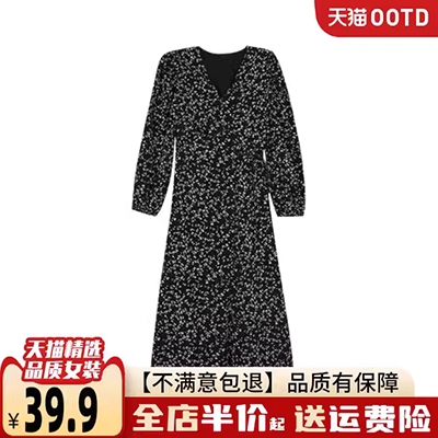 2018 mùa hè phong cách mới kích thước lớn in linen một từ váy lỏng ngắn tay áo phần dài cotton và linen dress nữ