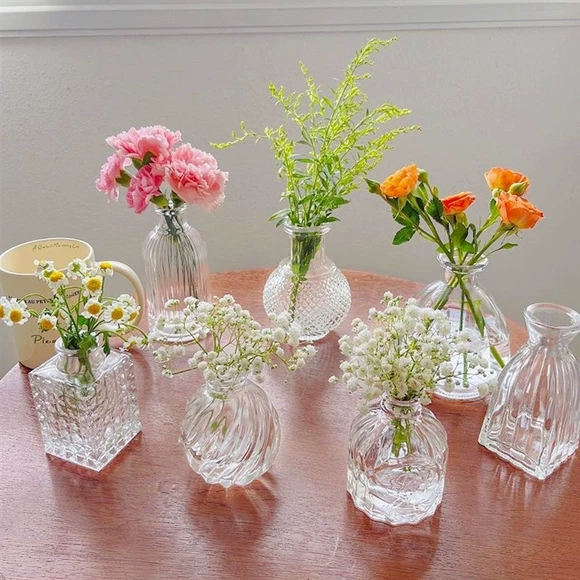 FlowerPlus Flower Plus Dance Váy Vase 2 Hộp quà tặng Trang trí nội thất bằng gốm - Vase / Bồn hoa & Kệ chau nhua