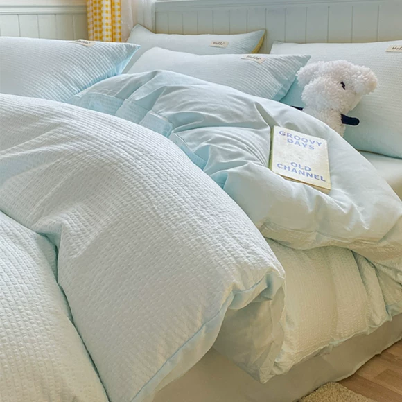 Giường cotton ở Nam Cực Khăn trải giường bằng vải bông đơn mảnh 1,5 m 1,8 nệm Simmons bảo vệ - Trang bị Covers