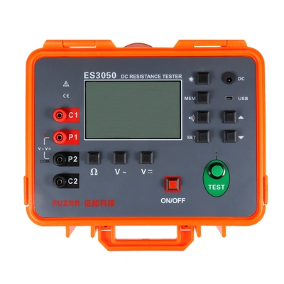 Zhengneng ES3050 thiết bị kiểm tra đẳng thế kỹ thuật số microohmmeter chống sét milliohmmeter DC kháng thử nghiệm