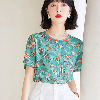 Mùa hè 2019 váy mới của phụ nữ rất phổ biến Pháp cổ áo voan hoa cổ chữ V một chiếc váy cổ tích - A-Line Váy mẫu váy chữ a đẹp 2020
