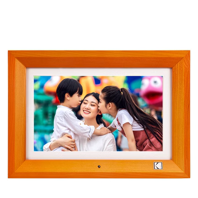 	khung ảnh kỹ thuật số samsung	 Khung ảnh kỹ thuật số Kodak 10 inch gỗ nguyên khối album điện tử khung ảnh để bàn hiển thị hình ảnh hiển thị ảnh độ nét cao trình phát video ảnh gia đình treo tường ngang và dọc quà tặng LOGO tùy chỉnh ngày lễ khung ảnh điện tử để bàn