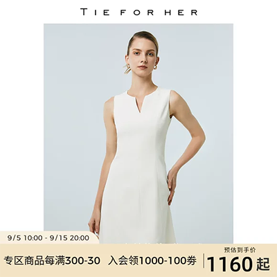 Mùa hè 2019 khí chất của phụ nữ mới phiên bản Hàn Quốc của những đường khâu trắng đen cỡ lớn mỏng trong phần dài Một chiếc váy chữ - A-Line Váy