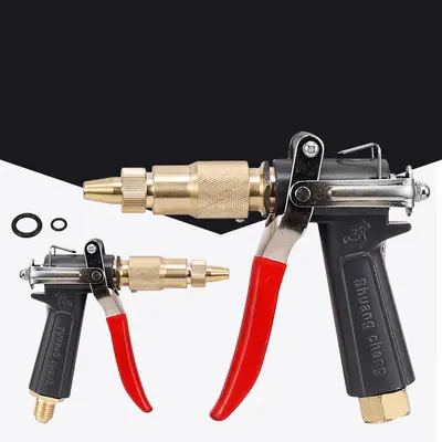 Vòi xịt tăng áp rửa xe chất liệu đồng độ bền cao súng rửa xe áp lực cao