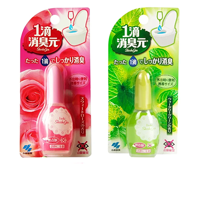 Dược phẩm Kobayashi của Nhật Bản 1 giọt khử mùi nhà vệ sinh khử mùi hoa hồng thơm làm mát không khí hương liệu