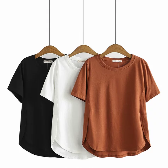 Cộng thêm phân bón XL nữ 2018 mùa thu mới phiên bản Hàn Quốc của áo yếm nhung mềm mại đính kim cương mm áo len cổ tròn chạm đáy áo len áo khoác zara nữ