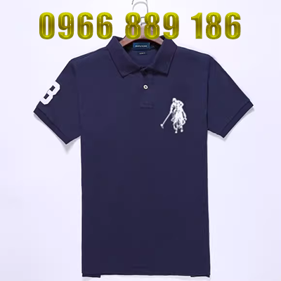 Số 1 cơ bắp cá mập thể thao POLO áo sơ mi ngắn tay ve áo t-shirt ngọc trai bông lưới vải