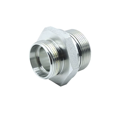 Ống dầu chung chuyển tiếp thủy lực tiêu 
            chuẩn Yonghua Eaton Ống Anh 24 độ hình nón ferrule ED đệm cao su 1CB-WD