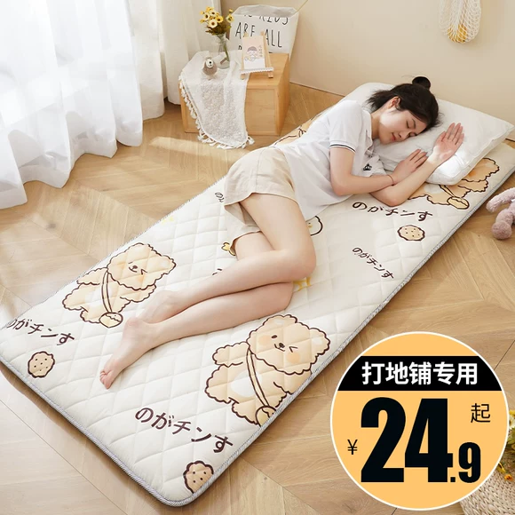 Eddie Monto Tata tatami-mat gấp nệm tùy chỉnh lệnh kép mùa hè và mùa đông dày mô hộ gia đình - Nệm nệm kim đan 1m6