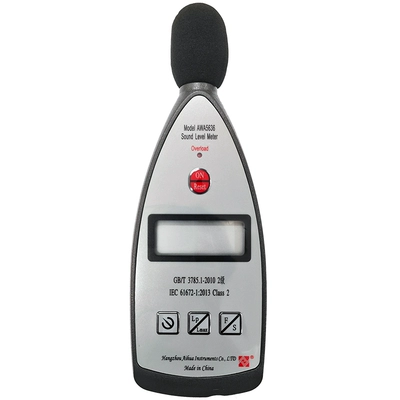 Máy đo mức âm thanh Hàng Châu Aihua AWA5636, máy đo tiếng ồn, máy đo decibel tích hợp kỹ thuật số, có thể được gửi để kiểm tra đo tốc độ gió