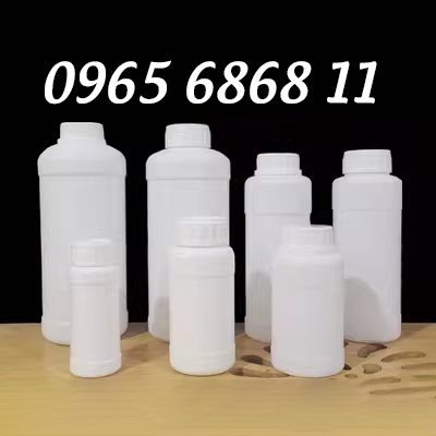 Chai nhựa HDPE thể tích 250ml đựng chất lỏng tránh ánh sáng trực tiếp lọ nhựa trắng đục