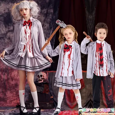 Halloween trang phục người lớn trang phục trẻ em bé trai cosplay ma cà rồng sinh viên đóng vai trang phục nữ trang phuc haloween