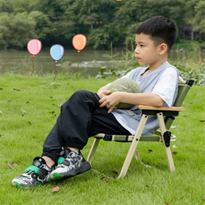 ghế tựa lưng gấp gọn Jiangyu Ghế Gấp Ngoài Trời Di Động Dã Ngoại Kermit Ghế Siêu Nhẹ Trẻ Em Mazar Phân Ghế Đi Biển Ghế Cắm Trại bàn ăn xếp gọn