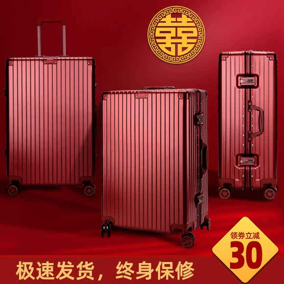 Túi hành lý trên xe đẩy trường hợp nữ túi du lịch khoảng cách ngắn dung tích lớn không thấm nước túi lưu trữ ánh sáng túi lưu trữ di động - Vali du lịch vali du lịch lock&lock