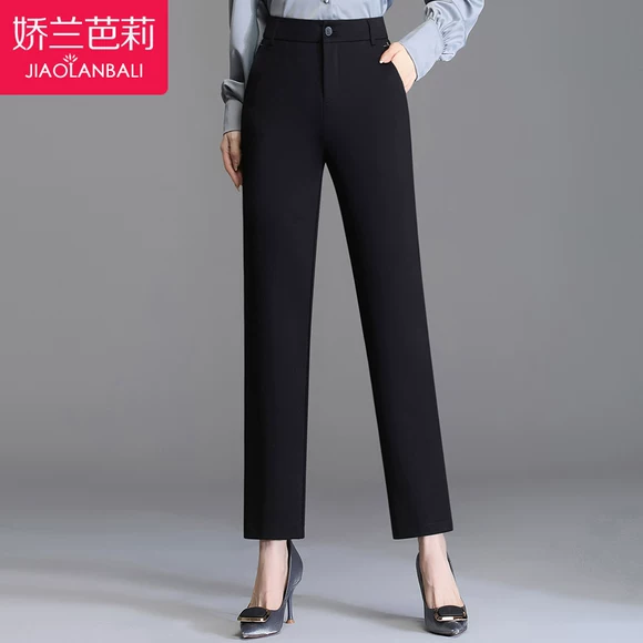 Quần legging nữ mặc 2018 thu đông mới cộng với nhung dày cạp cao cạp cao chân đen quần cotton cỡ lớn ấm áp