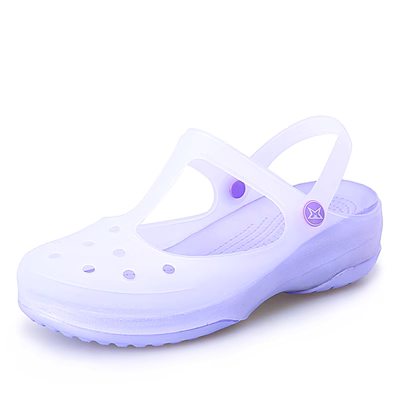 Chất Lượng Cao Dieter Crocs Nữ Vườn Giày Đi Biển Jelly Giày Sandal Nữ Mùa Hè Đế Dày Nêm Và Dép Dép phòng thí nghiệm