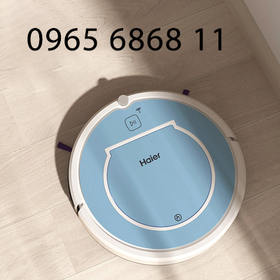 Máy hút bui robot Haier dọn dẹp thông minh không cần giám sát