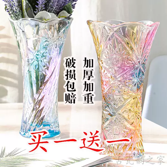 Phòng khách Bắc Âu DIY lớn đồ đạc trong nhà bó hoa đầy sao bình phong cách trang trí chai thủy tinh nhỏ đơn giản - Vase / Bồn hoa & Kệ chậu hoa treo