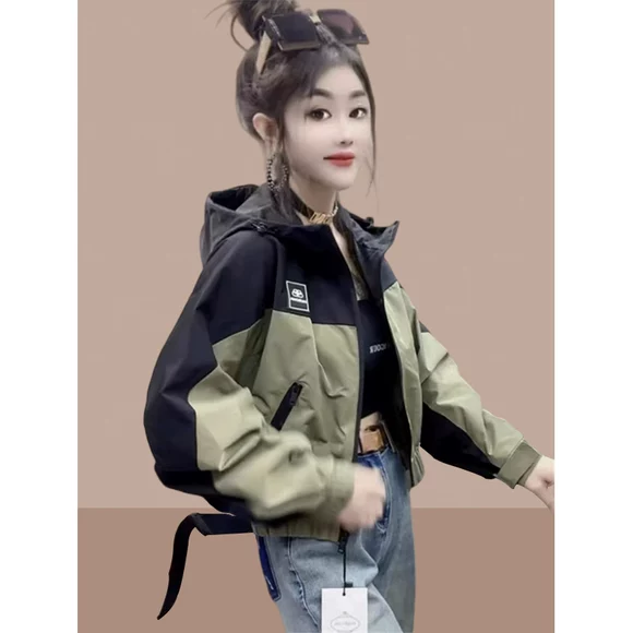 Mùa xuân và mùa đông 2019 mới của phụ nữ Hàn Quốc nhỏ nước hoa làm dày len nhỏ phổ biến áo khoác len ngắn ngắn phổ biến - Áo khoác ngắn áo khoác nữ de thương