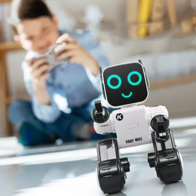 Robot Thông Minh Kadi Weil Cảm Ứng Bằng Giọng Nói Đa Năng Tương Tác Ca Hát Nhảy Múa Khoa Học Toán Học Cùng Trẻ Em