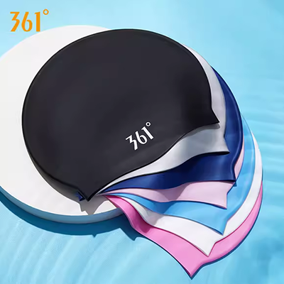 Nhật Bản mua mũ bơi WM nữ dài không thấm nước nam PU bơi mũ người lớn kính bơi mũ bơi suối nước nóng bơi - Mũ bơi 	mũ bơi tốt
