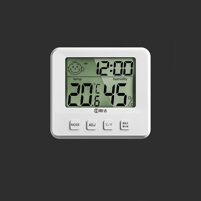 Máy đo nhiệt độ và độ ẩm trong nhà Shengda màn hình kỹ thuật số treo tường có độ chính xác cao