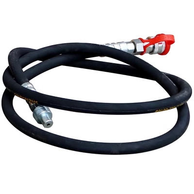 các loại ống thủy lực Ống dầu siêu cao áp nhựa ống dầu thủy lực dây thép bện khớp nối dài ống cao su có thể được tùy chỉnh và cần được chụp ảnh riêng ống thủy lực 1 4