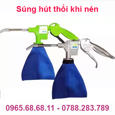 Công Nghiệp Khí Nén Mạnh Súng Hút Không Khí Bơm Không Khí Hút Thổi Tro Hút Tóc Máy Hút Xưởng Vệ Sinh may nen khi truc vit