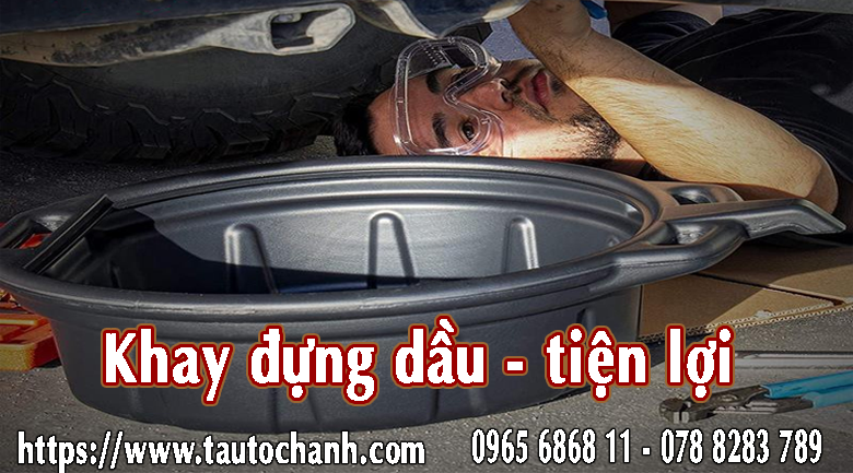 REVIEW  khay đựng dầu, nhớt ô tô