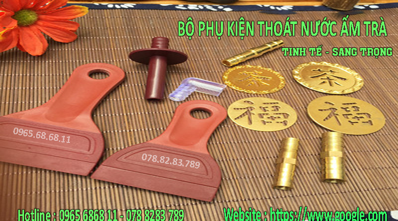 Bộ phụ kiện thoát nước ấm trà tinh tế - sang trọng