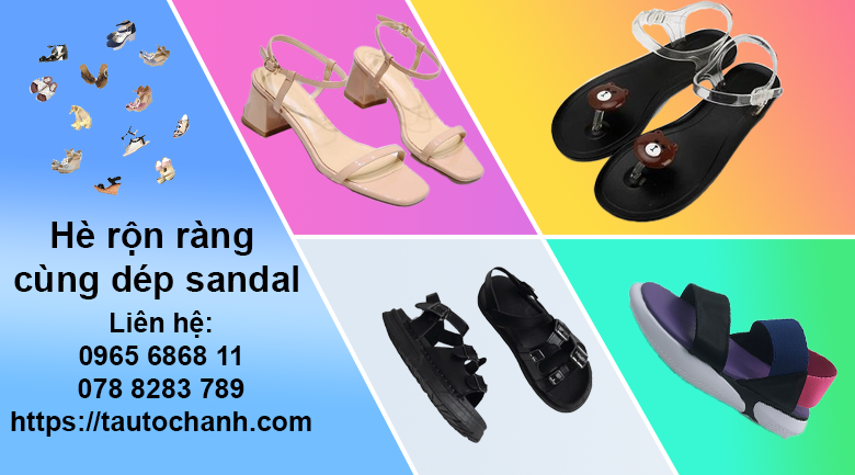 Kinh nghiệm chọn dép sandal cho các chị em trong ngày hè